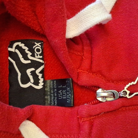 Fox Pink Zip Hoodie - Picture 3 of 5